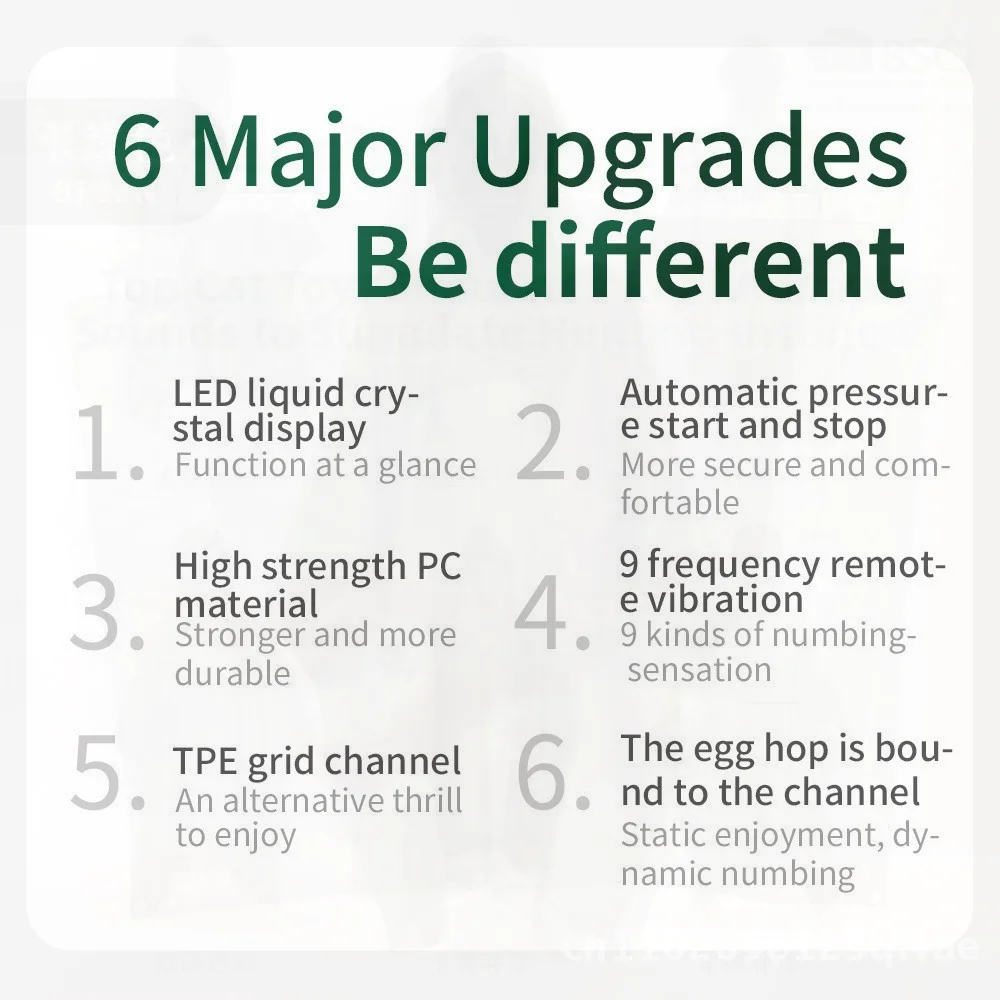 Logue LG110 الرجال البصرية LCD الاهتزاز التدريب الطائرات كأس الاستمناء الكبار لعبة الجنس عبر الحدود ABS سيليكون