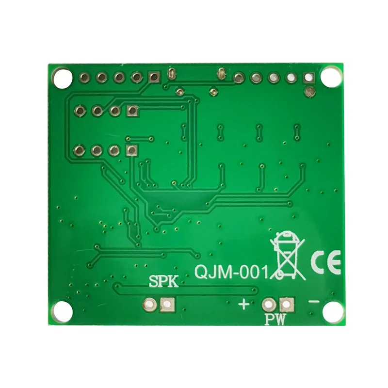 Voice module chip serial port control trigger broadcast combination play wide voltage 5 v and 24 v multiplex trigger player