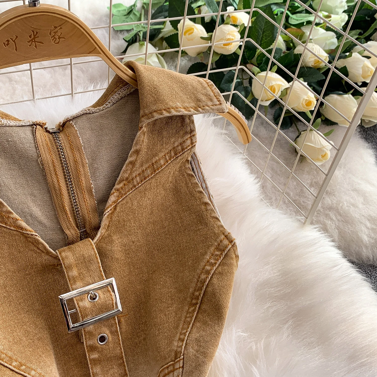 Feminino denim hotsweet define v cruz camis topo hit cor saia terno 2 pçs ins chique festival festa de aniversário feriado punk hippie terno