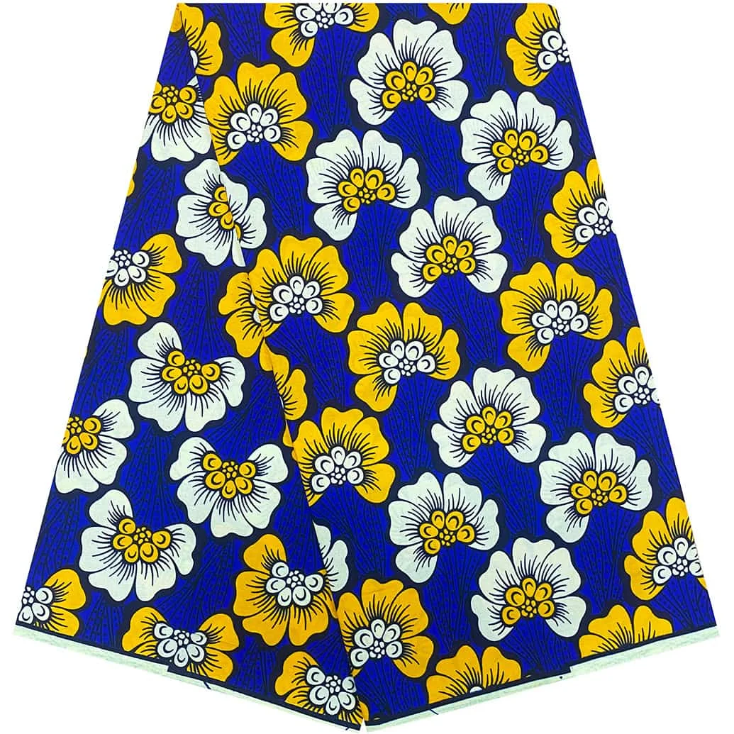 

Traditional Craft 100% Cotton Stretchy Fabric African Print Wax for Garment Design