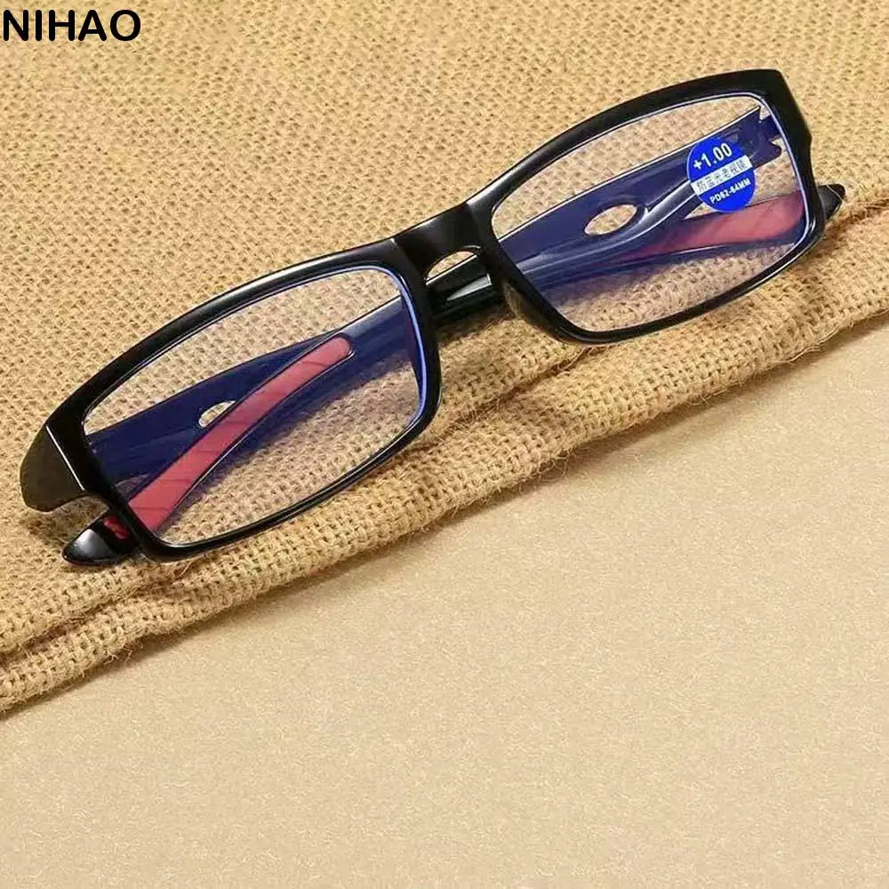 

Alloy Anti Blu-ray Glasses TR Costume Accessory Elderly Reading Eyewear Lightweight Decorative Unisex Presbyopic Glasses Men