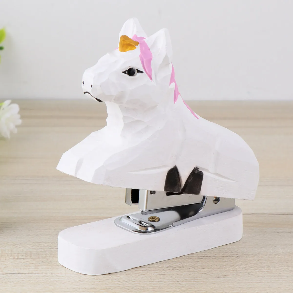 

Мини-портативный степлер деревянный ручной для сшивания книг, для офиса и школы, компактный, легкий, ручная машина для сшивания, для студентов