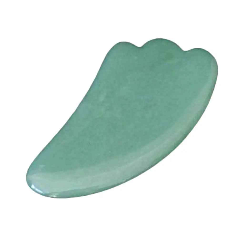 Natural Jade Scraping Plate Facial Body Beauty Message Tool Scraping Board Massaging