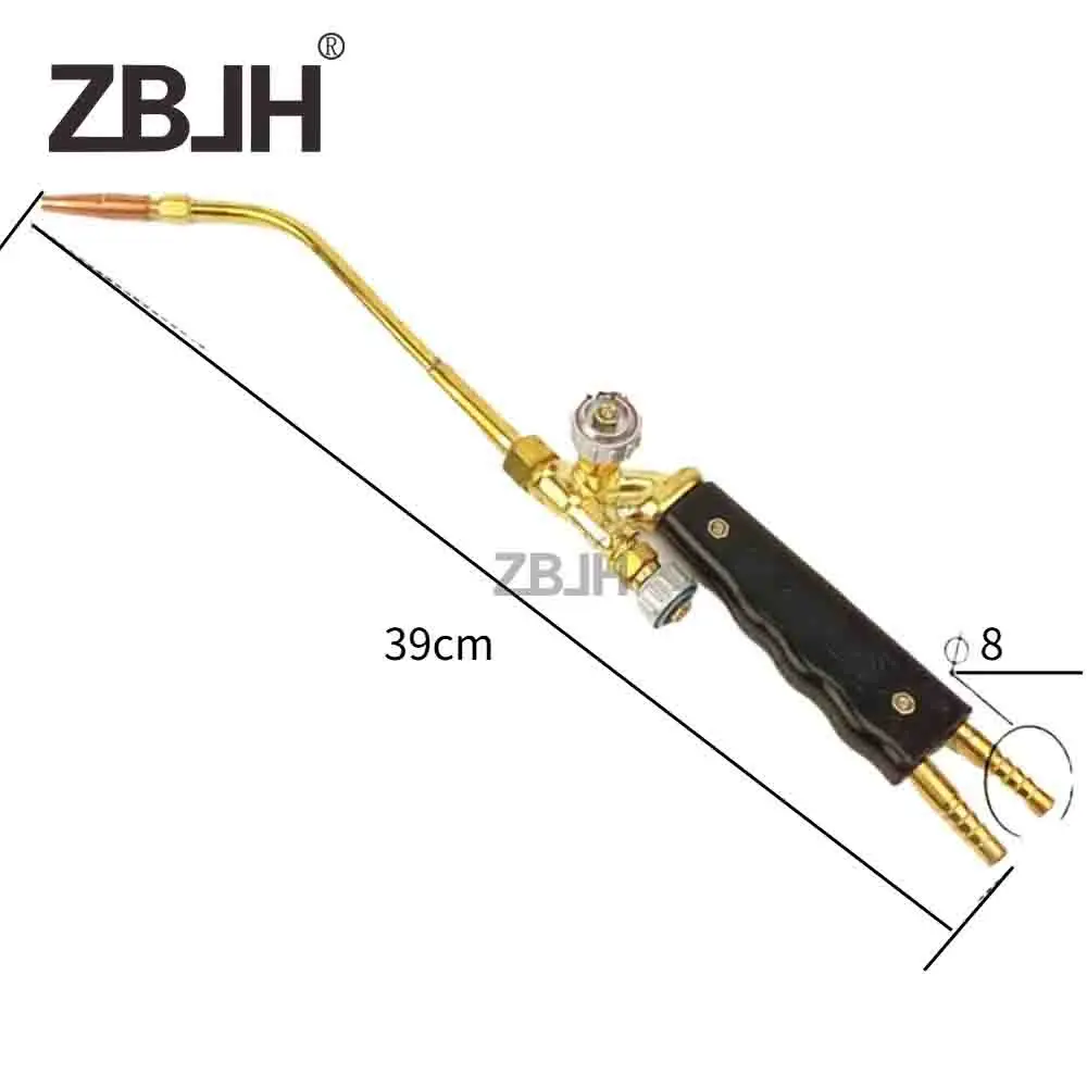 

39cm Injection-type welding torches oxygen acetylene oxy-propane welding torch with 1pcs welding tip H01-6