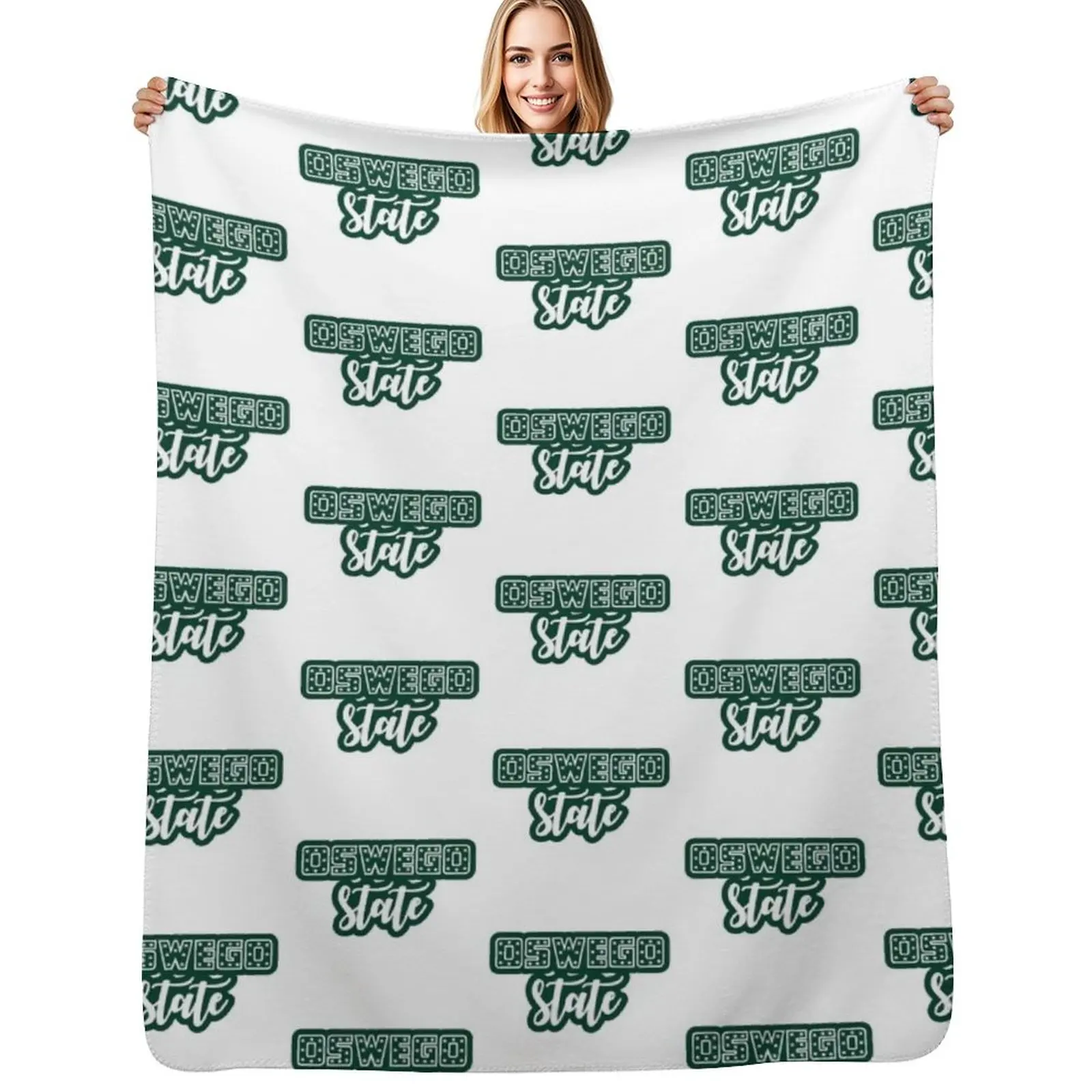 

Oswego State Throw Blanket Flannel Winter beds Bed Extra Large Throw Blankets