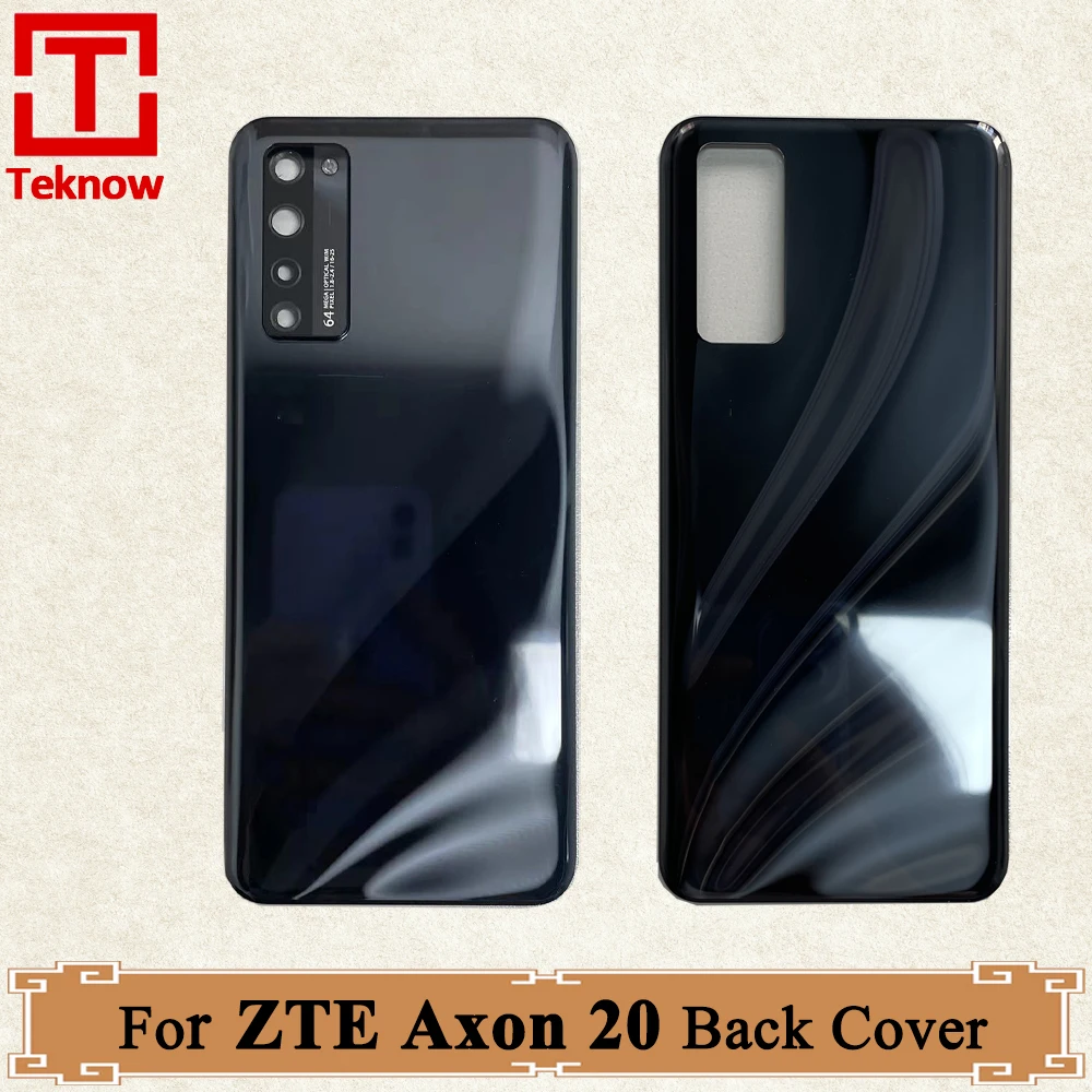 

Original For ZTE Axon 20 4G 5G Back Battery Cover Door Housing case Rear Glass Replace parts For A2121 A2121E A2121G Back Cover