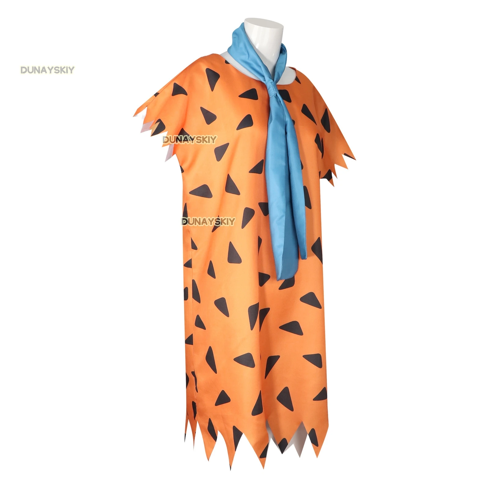 Halloween The Flinstones Fred kostium Cosplay dla dorosłych amerykańskie animowane Flintstones Anime przebranie na karnawał kostiumy wydajnościowe