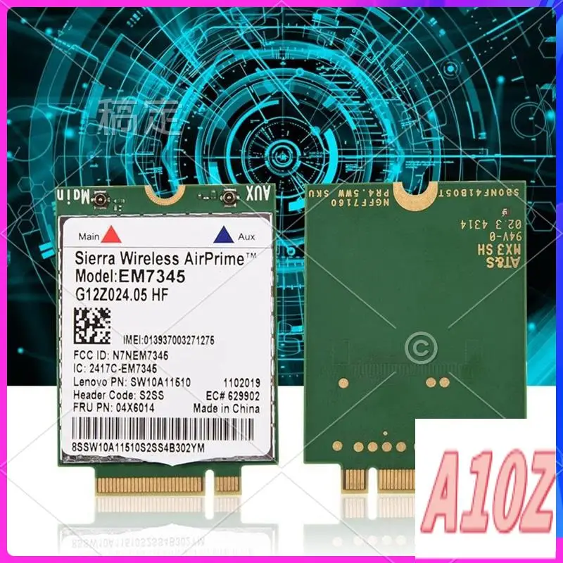 

0Z-сетевая карта, модуль карты EM7345 4G LTE WWAN для Thinkpad X250 X1C W550 T450 X240 T440, поддержка LTE/HSPA+/EMEA