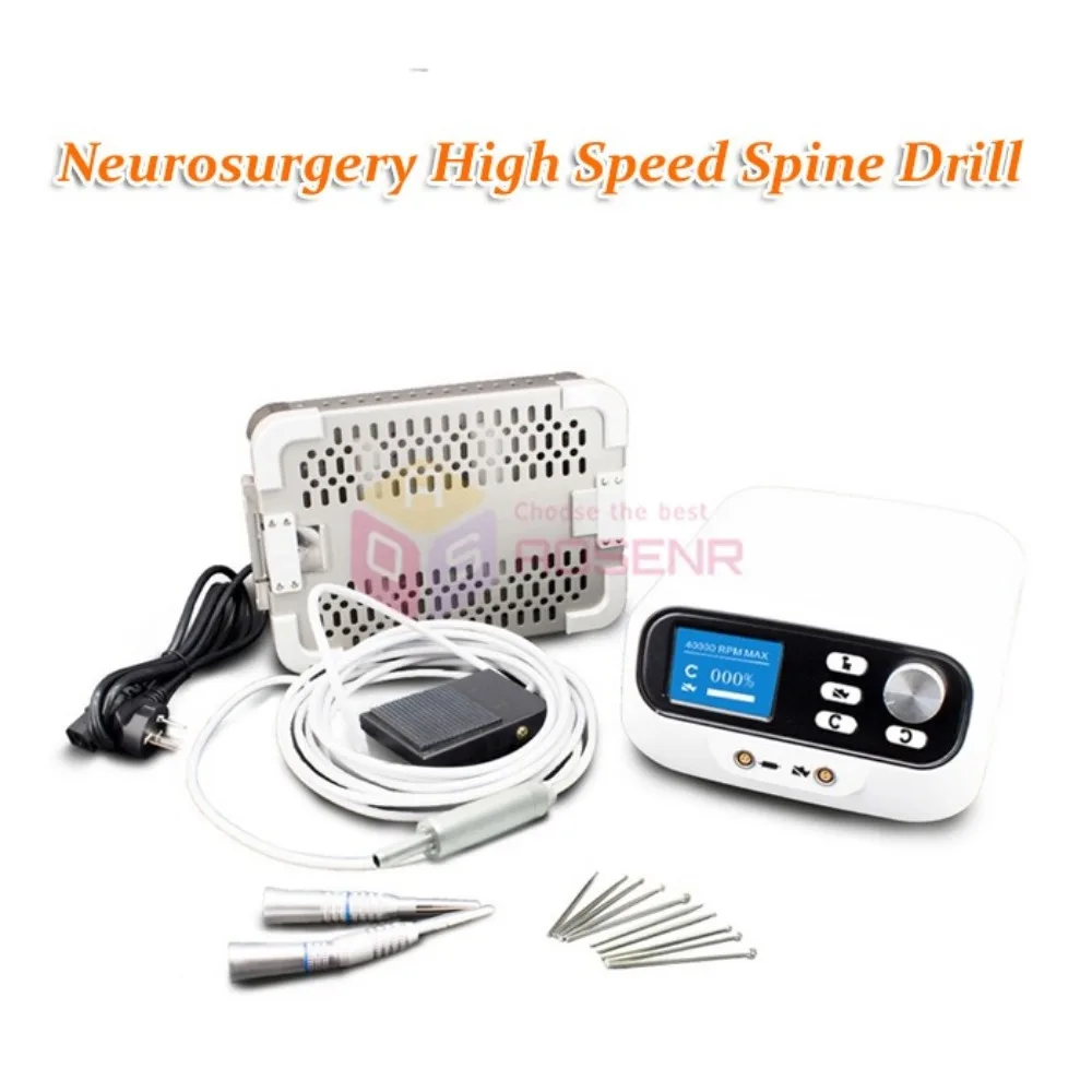 Neurosurgery Micro High Speed Electric Spine Drill Animal Orthopedic Neuro Drill