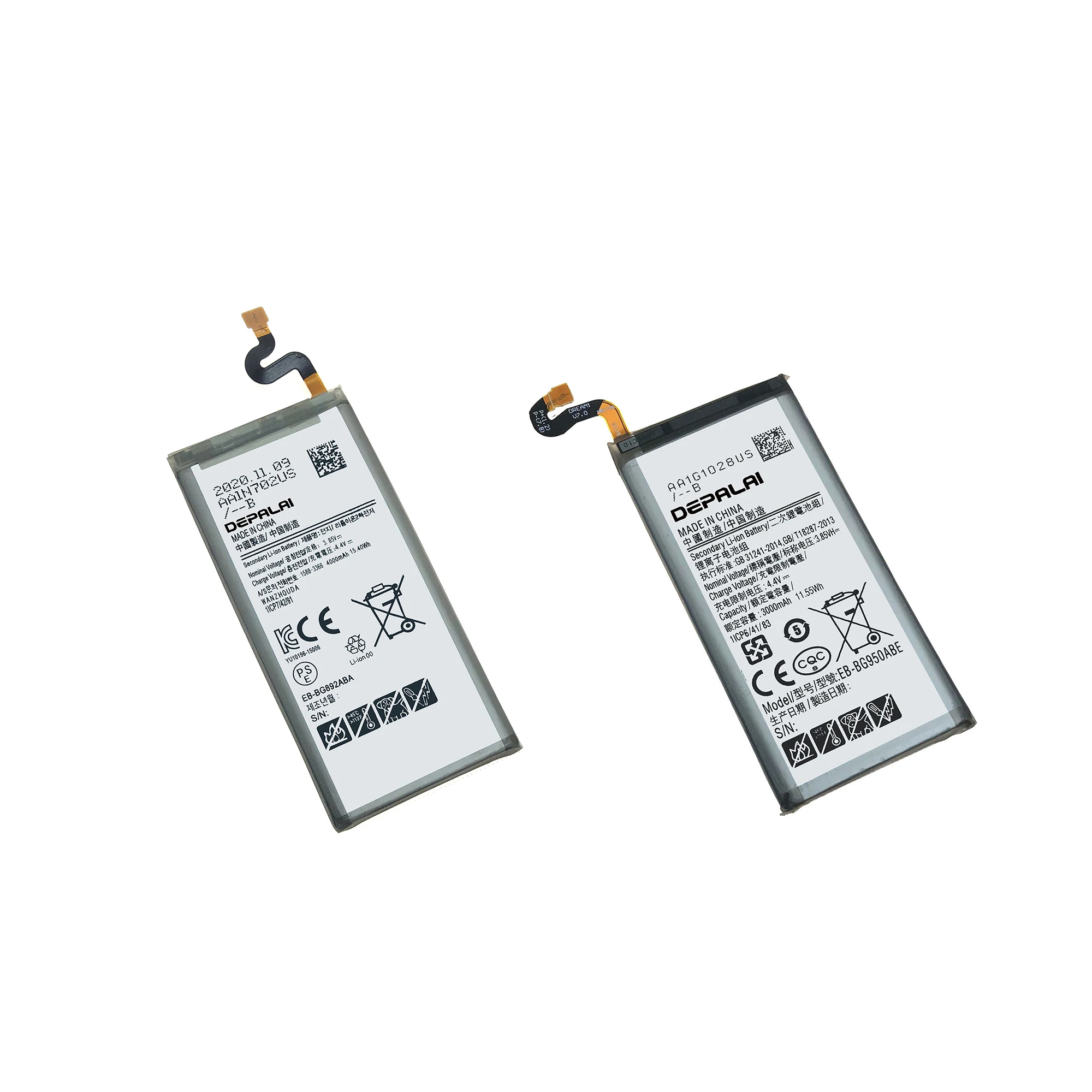 EB-BG892ABA Battery For Samsung Galaxy S8 Active S8Plus+ G9550 S8 G9508 G950T Batteries EB-BG950ABE EB-BG955ABE Repair Parts