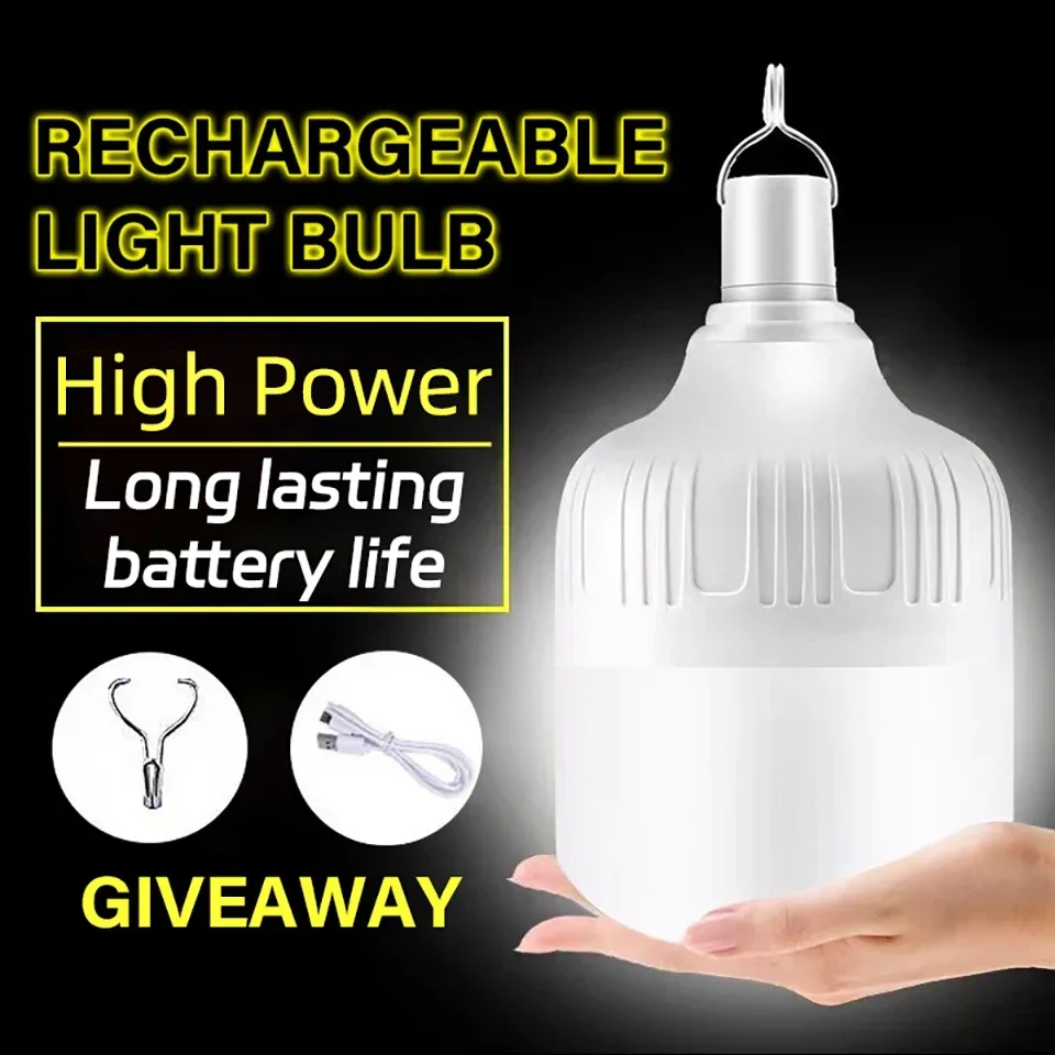 USB Rechargeable LED multifunctional Emergency Lights House Outdoor Portable Lanterns Emergency Lamp Lantern BBQ Camping Light