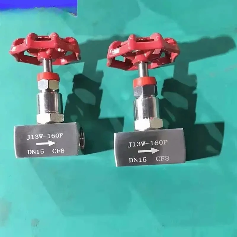 

Throttle globe valve J13W-160/320P female needle valve 201 304 316 iron DN6~25