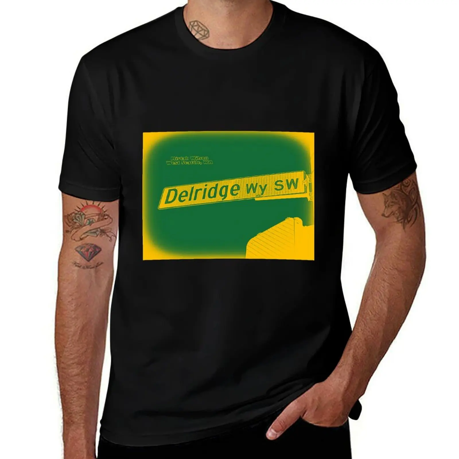 Delridge Way Southwest, West Seattle, Washington SUPERSONIC by Mistah Wilson T-Shirt Holiday Lightweight T-Shirt