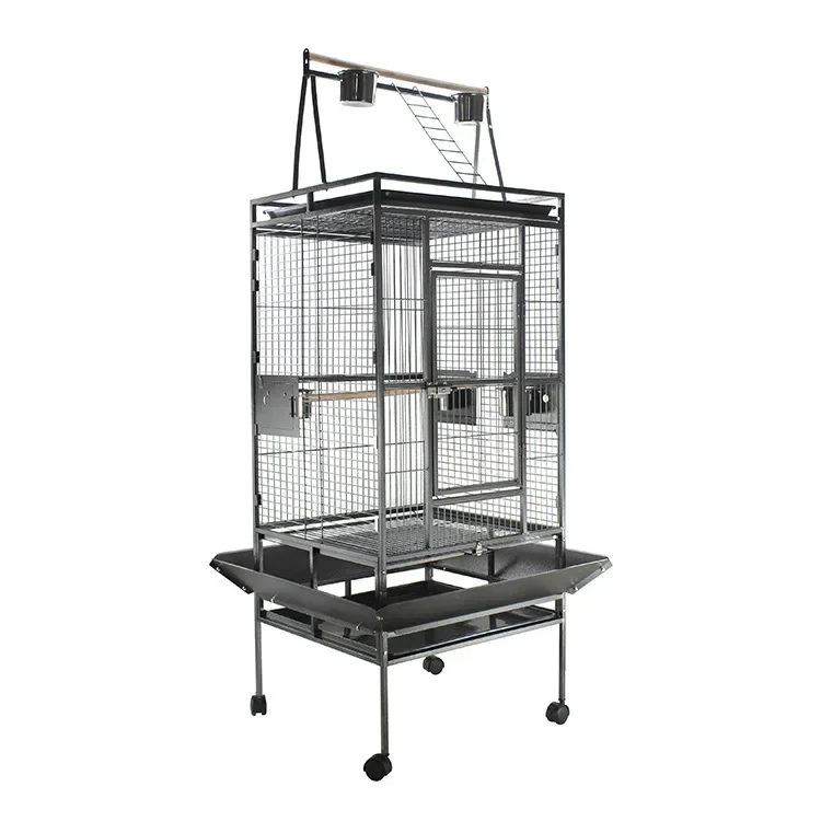 Bird cage manufacturers Cross-border medium and large luxury parrot villa wholesale interactive breeding group