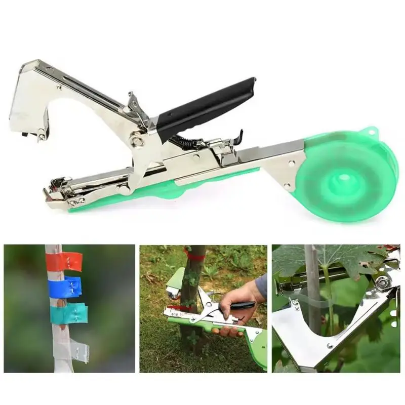 

Машина для подвязки томатов - Новый садовый инструмент для подвязки рассады, виноградных лоз, овощей, с использованием лент для подвязки в домашнем саду