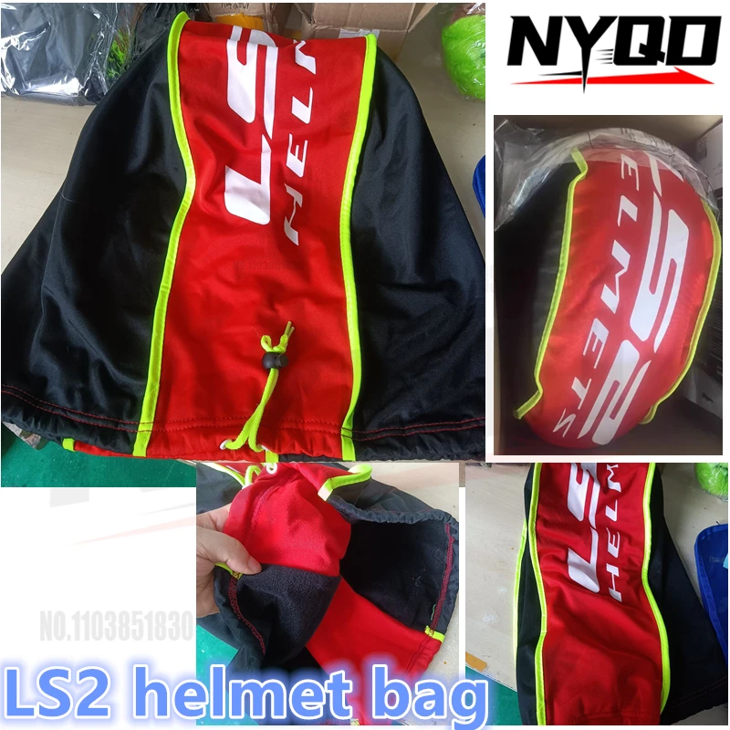 LS2 Helmet Bag FF399/FF900/FF903/MX701 Full Helmet Flip Up Helmets Carrying Bag Motorcycle Equipment Storage Bag