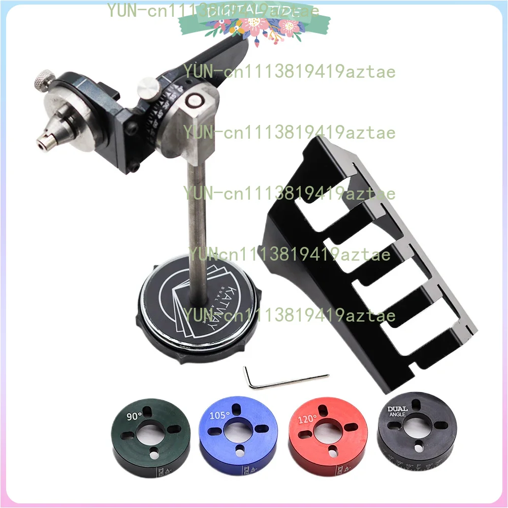 Jewelry Engraving Fixer Sharpening Angle Device, Stainless Steel Angle Ring Precise Engraving Grinding Machine