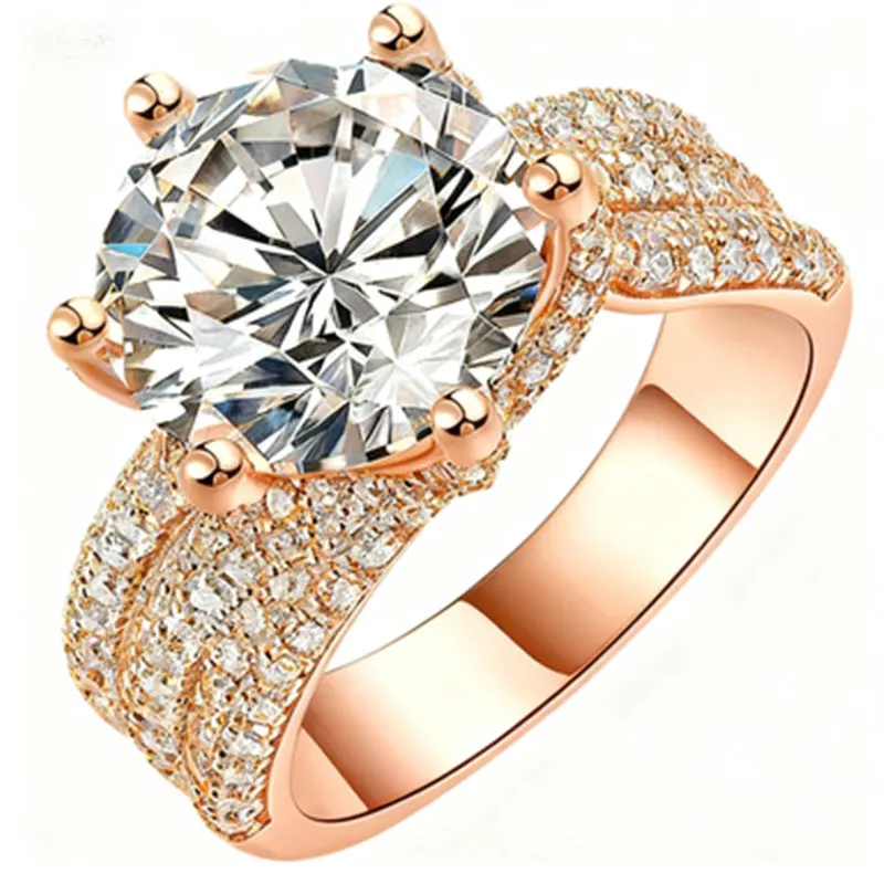 

Cross-border bestseller 5-carat three-generation love morganite ring for women, made of S925 sterling silver, suitable for weddi