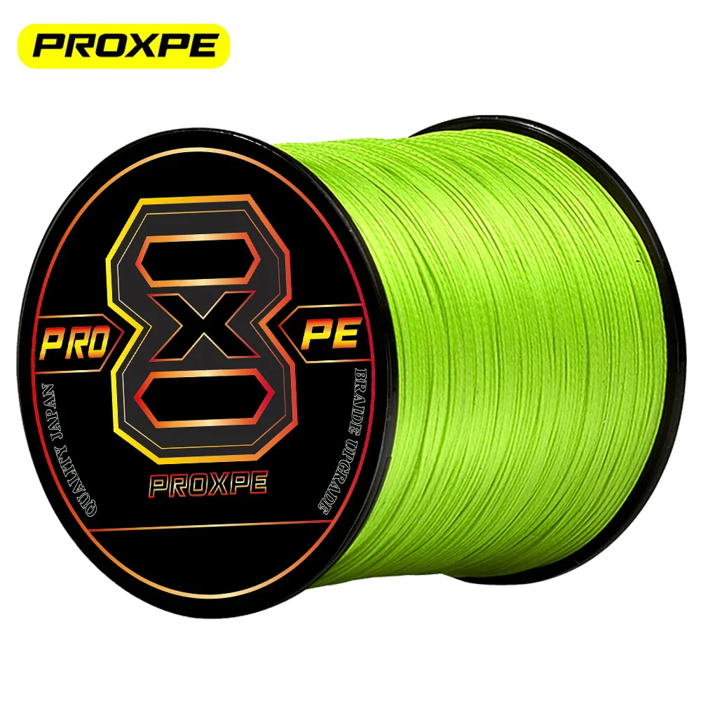 

PROXPE Braided Wire X8 100/300/500/1000m 6 Color All For PE Fishing Line MaxDrag 100LB Multifilament For Saltwater Pesca