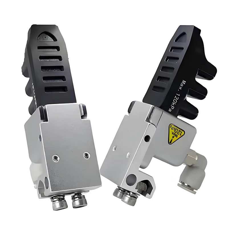 Пневматический зажим, силиконовый мягкий вакуумный зажим для пальцев с R-образным черепом