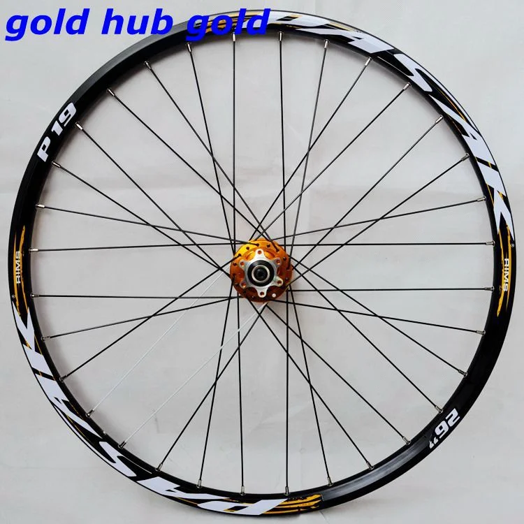 

Wheel 2Peilin Bearing Disc Brake 26/27.5/29 inch Wheel Set Mountain Wheel Set Bicycle Wheel Set Single Front Wheel