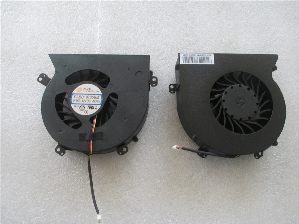 NEW ORIGINAL CPU COOLING FAN COOLER FAN for  MSI VR ONE 6RE-012CN AAVID THERMALLOY PABD19735MB 0.65A 12VDC -N375 3PIN