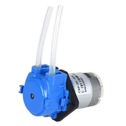 Small Mini Peristaltic Pump DC  12V Micro Self-priming Pump Liquid Pump Aquarium Lab Reversible Metering