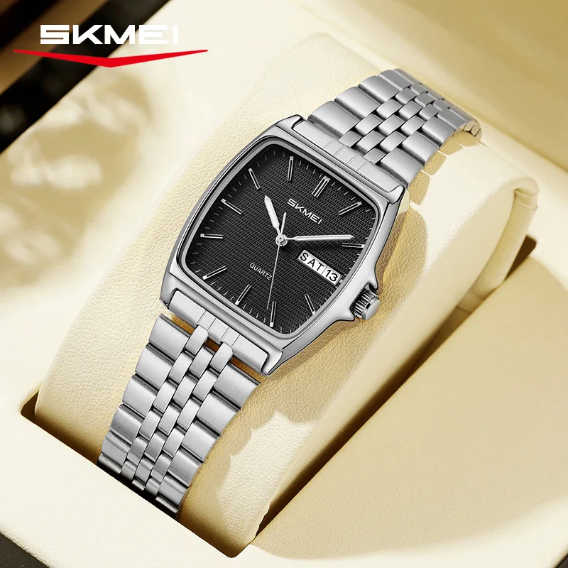 SKMEI 2628 New Simple Fashion Men's Quartz Watch 30 meter Waterproof Business Men's and Women's Universal Date Display Watch