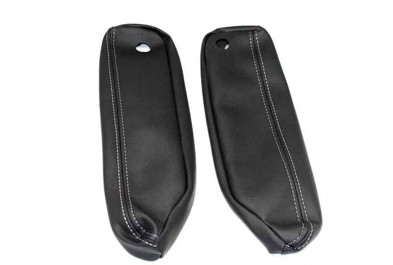 

Front Seat Side Armrest Cover Leather Black Beige For Land Rover Discovery 3 4 Range Rover Sport
