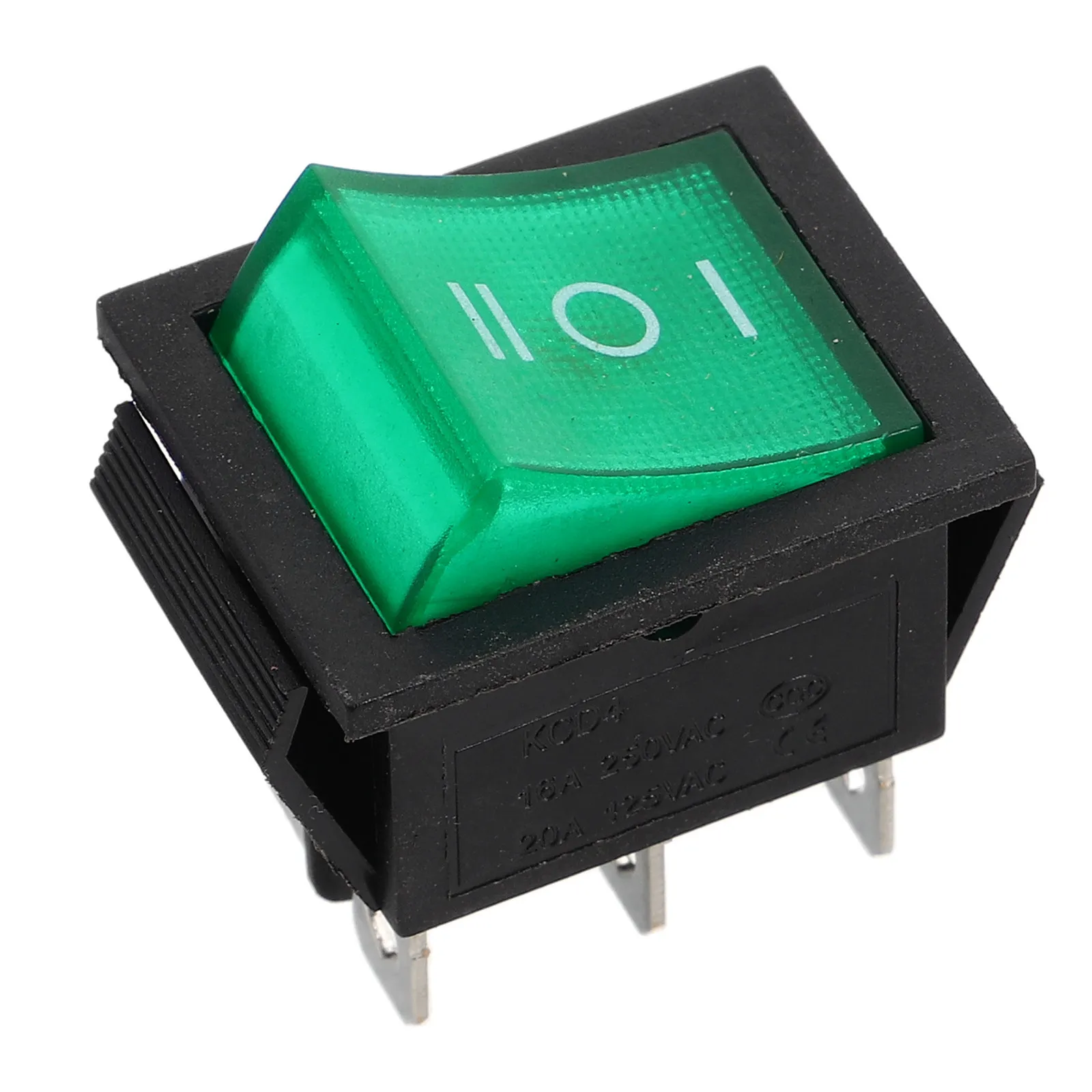 Boat-Shaped Rocker Switch Waterproof High-Power on Off Power Switch for Marine Automotive Industrial Rv Applications Start Stop