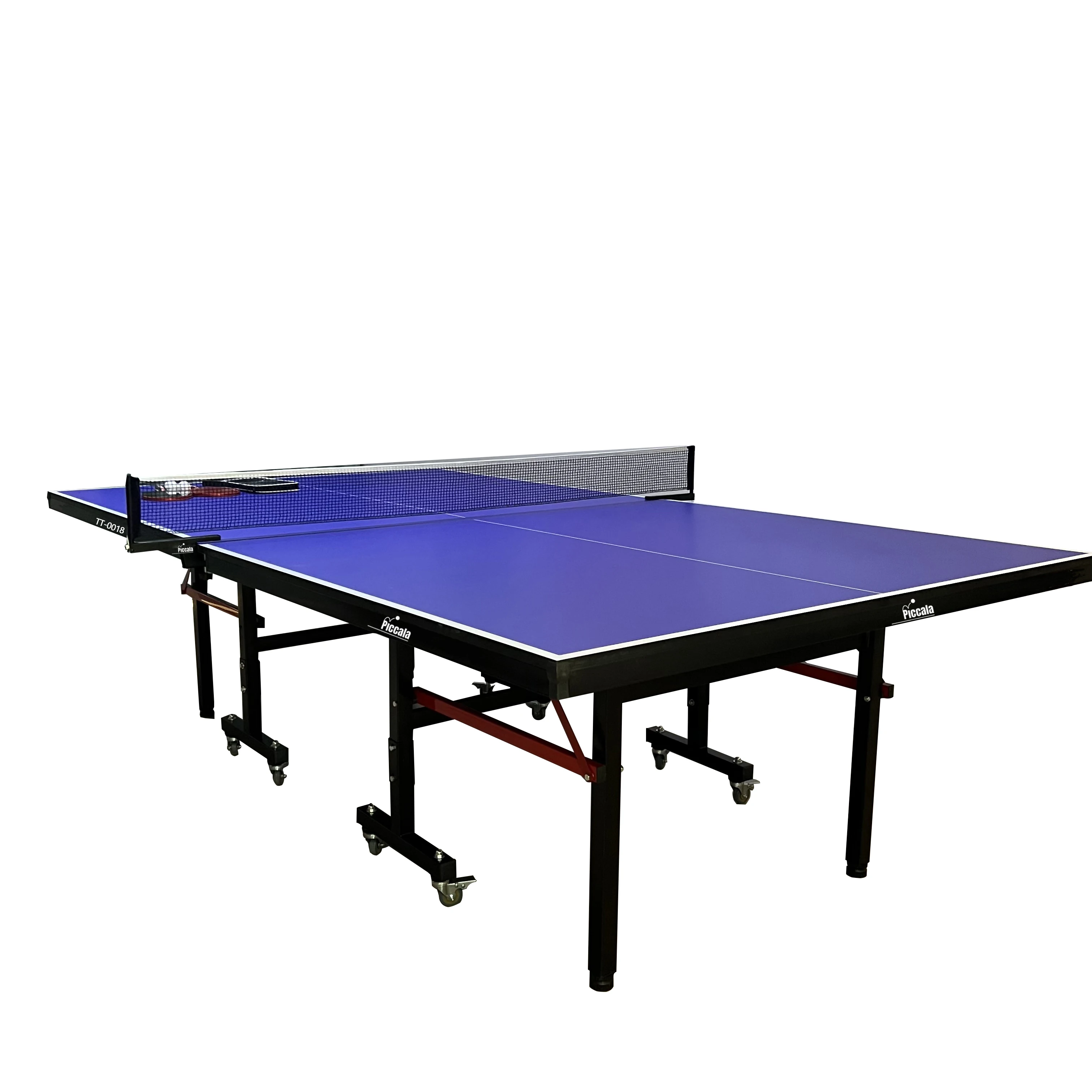 Wholesale Price Customized Foldable Indoor 18mm MDF Ping Pong Table Moving Table Tennis Table for Daily Entertainmentpromote sal