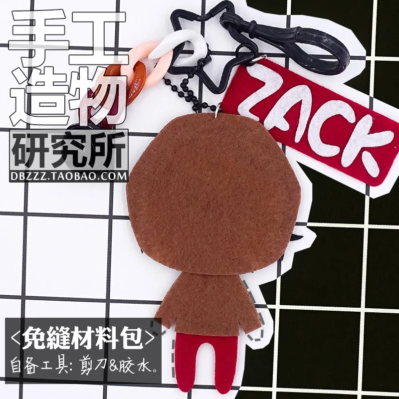 Anime Angels Of Death Isaac Foster Rachel Gardner DIY Handmade Pendant Material Package Zack Ray Cosplay Without Sewing Keychain