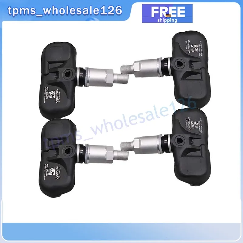 42753-SWA-A53 4PCS Car Tire Pressure Monitor For 2008 2009 2010 2011 2012 Honda Accord CRV TPMS 315MHZ PMV-107M 42753-SWA-306