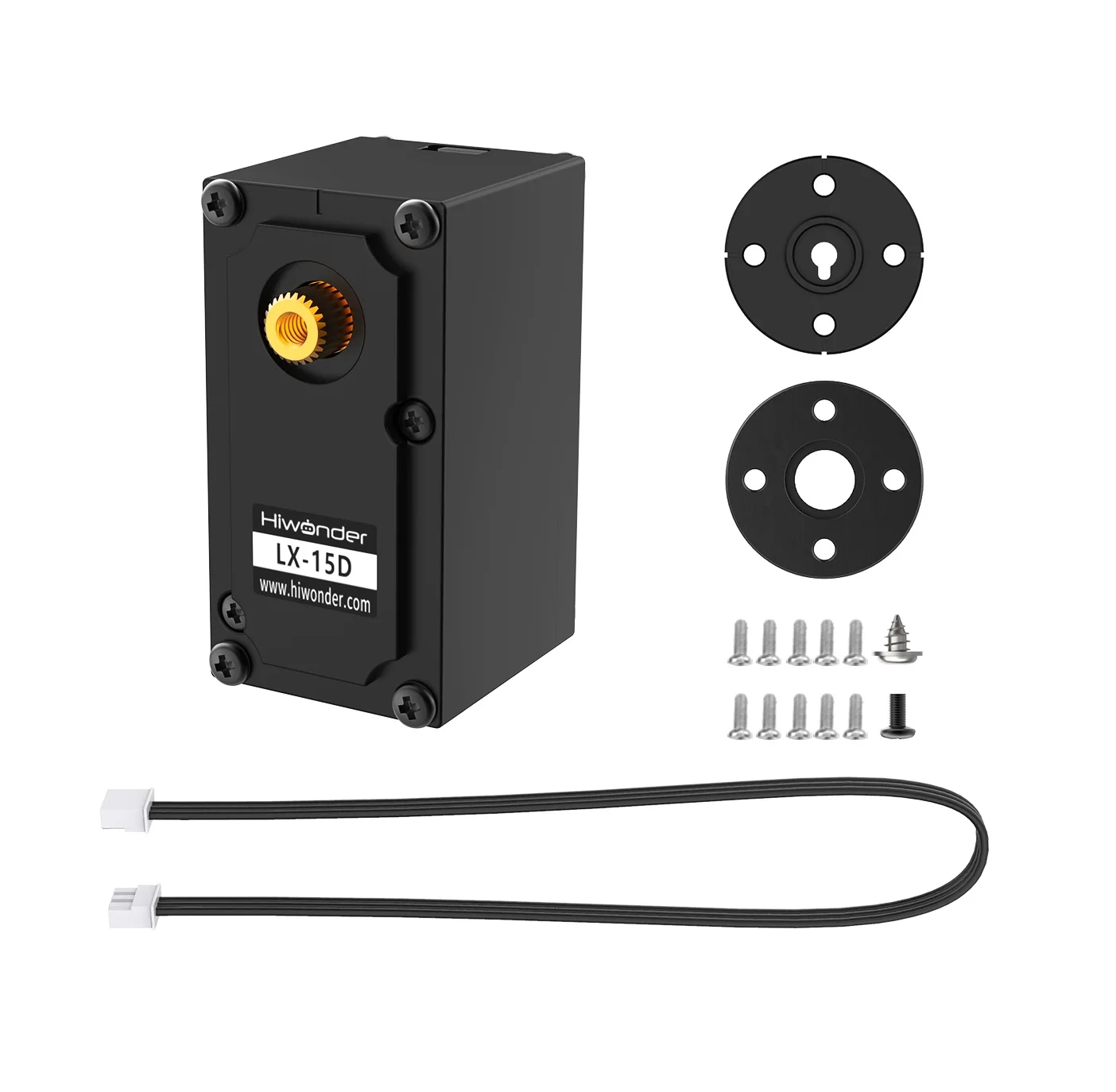 Hiwonder LX-15D Intelligent Serial Bus Servo with RGB Indicator for Displaying Robot Status