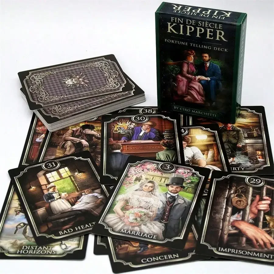

Игральные карты Таро Fin de Siècle Kipper для гадания, игр для вечеринок