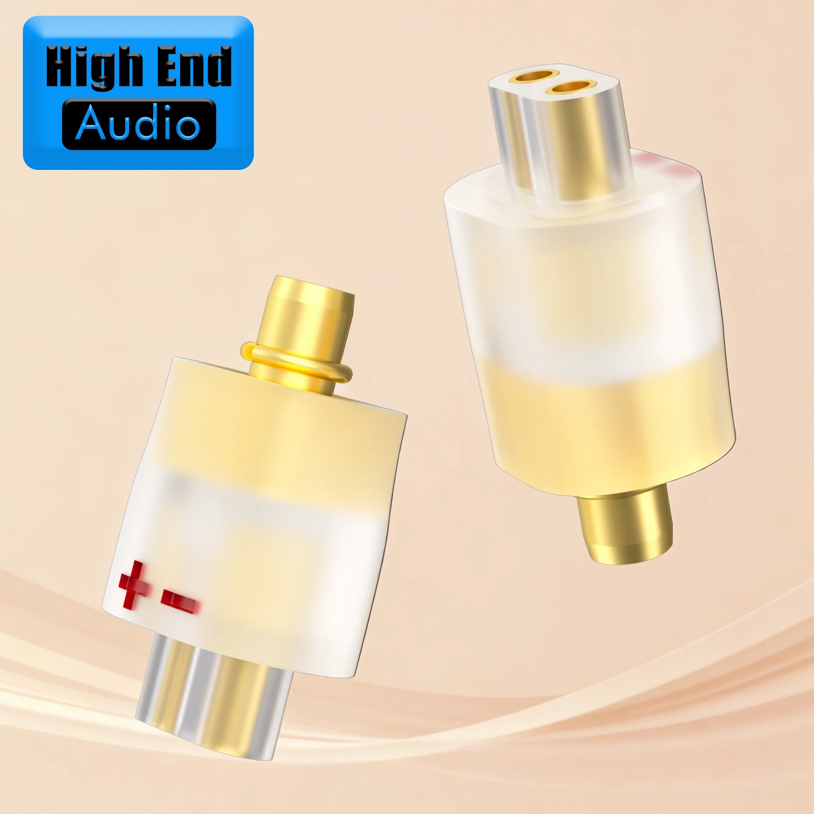 2pcs Super Mini MMCX Female To ER4P Earphone Audio Jack Adapter Etymotic ER4B ER4S ER4PT ER6I Series A Pair