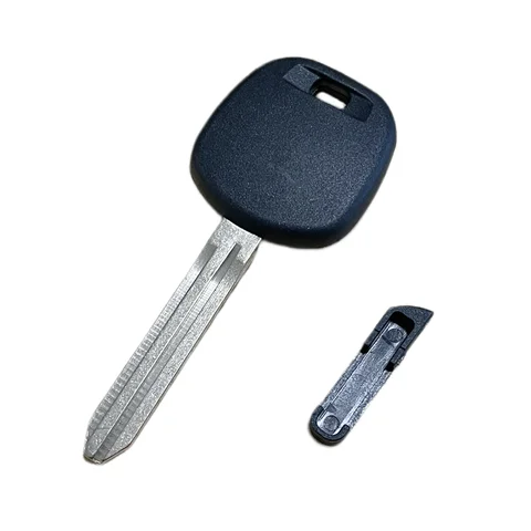 10 шт./лот, пустые корпуса ключей-транспондеров для Toyota RAV4, PRADO, COROLLA, Camry, Reiz, Highlander, Yaris, Corolla, с лезвием TOY43, без логотипа