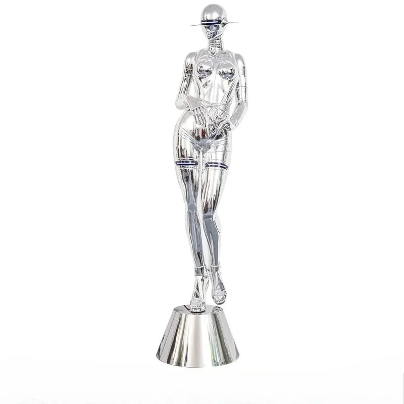 B Floor-Standing Decorations Decoration Empty Mountain Base Sculpture Mechanical Cyberpunk Technology Sense Bar