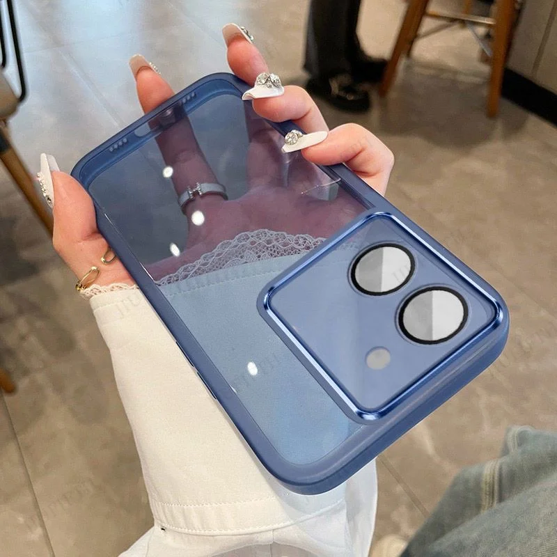 ل Xiaomi Poco M7 Pro 5G حافظة PocoM7Pro Little M 7 M7Pro لينة شفافة سيليكون الحالات الهاتف عدسة الكاميرا الغطاء الواقي