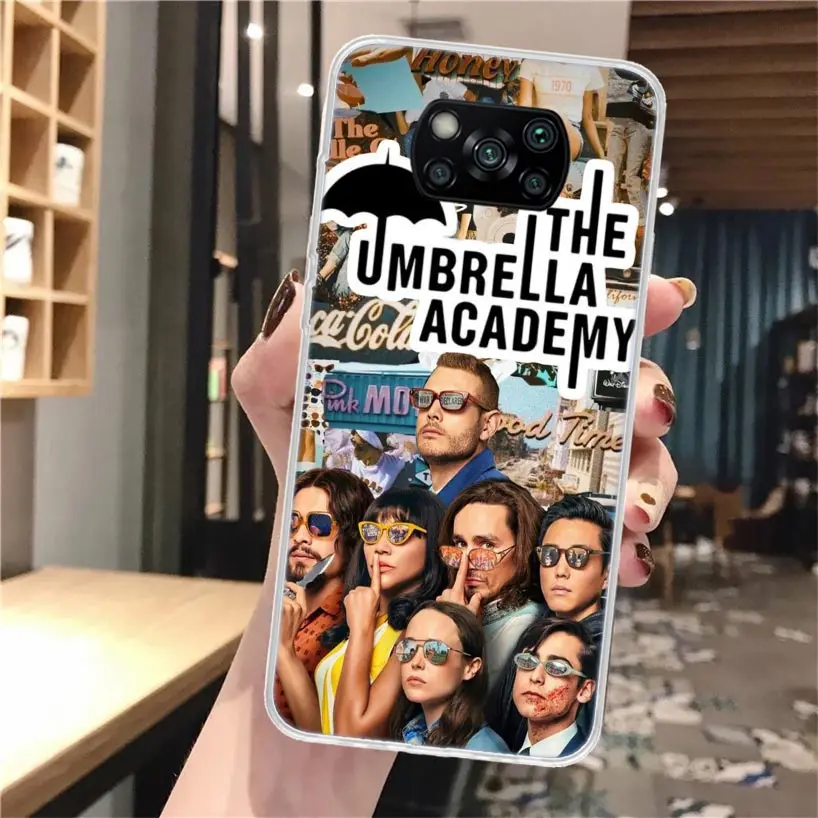 The Umbrella Academy Soft Phone Case For Xiaomi Poco X3 Pro X6 X5 X4 NFC F6 F5 M5S M4 M3 F4 Gt F3 F2 F1 M2 Fundas Cover Poco X3 