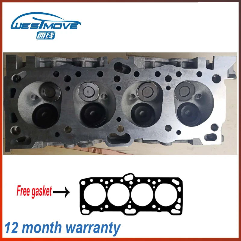 مجموعة رأس الأسطوانة الكاملة لمحرك 4g64 لسيارة ميتسوبيشي شوغون بيك اب سبيس واغن مايتي ماكس 2.4 لتر 8 فولت 85-92 #3