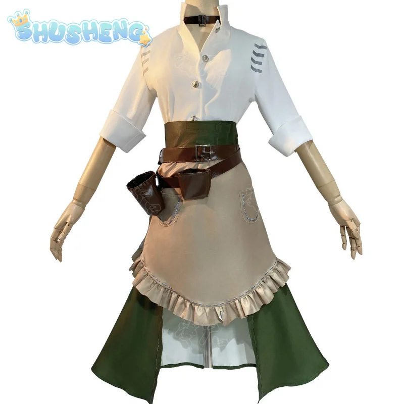 costume-de-serveuse-de-bar-identity-Ⅴ-demi-bourbon-robe-longue-decontractee-professionnelle-chemise-chaussettes-chapeau-accessoire-uniforme-de-fete-d'halloween