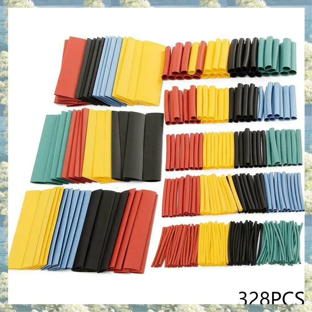 新しい-1 セットケーブル熱収縮チューブスリーブワイヤーラップチューブ 2:1 キット & 1 個 MP3 Bluetooth デコーダボードアンプ修正