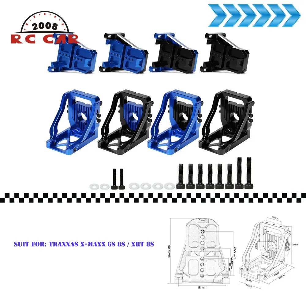 

Быстрая алюминиевая разборка 1/6 # Крепление двигателя 7760 для RC Traxxas 6S 8S XRT 78086-4 1/5 XMAXX X-maxx Аксессуары для гусеничных машин