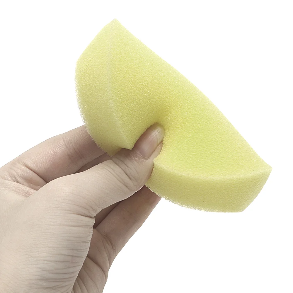 Polish Sponge Auto Care Cleaning Tools Car Wax Foam Sponges Round 12PCS/Set Car Body Glass Wash Sponge Applicator Pads