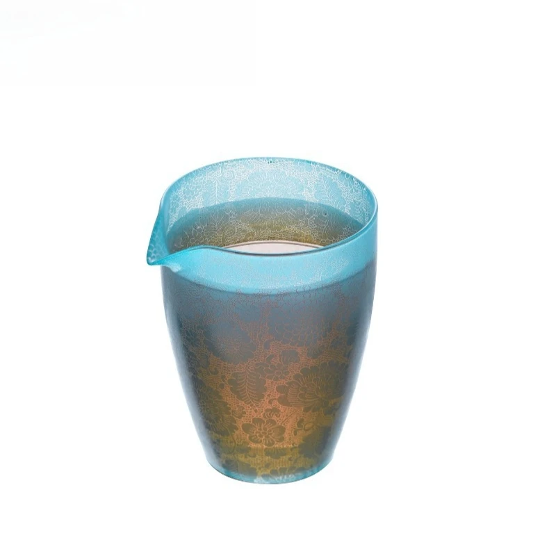 Glass handmade glazed fair cup creative tea set tea dispenser tea accessories