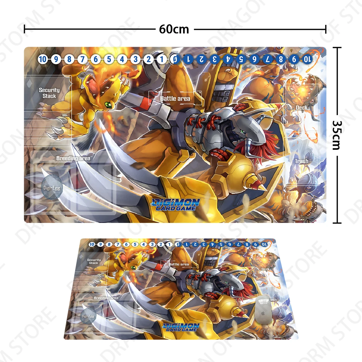 digimon card game playmat Battle Spirits Saga - Inverted World Chronicle - Generational Link main image 0