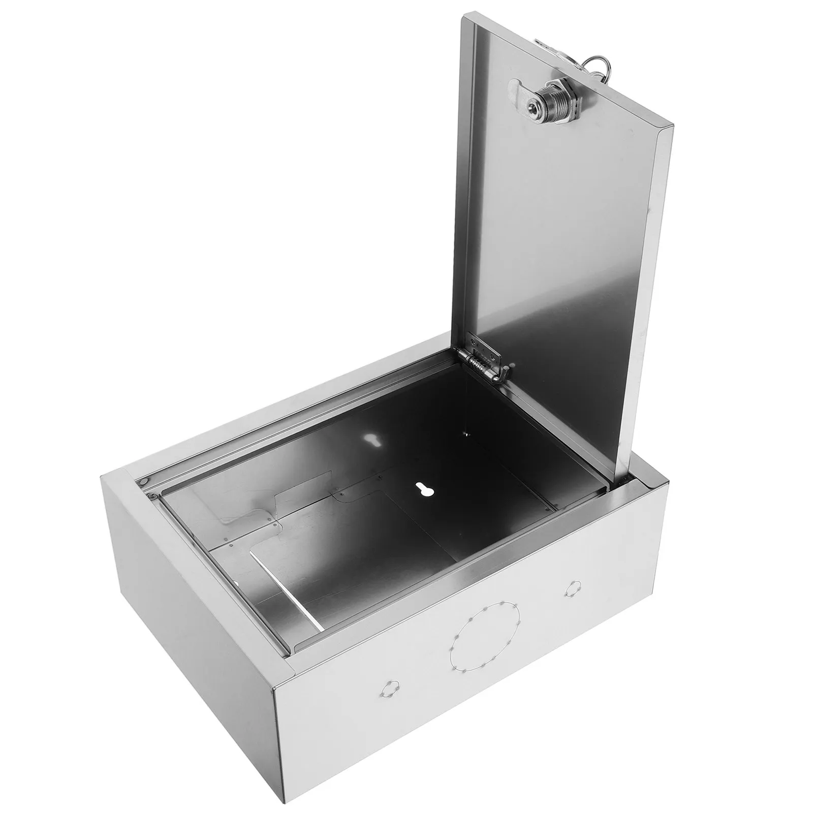 Milk Box Wall Mounted Lock Security Storage Box for Milk Delivery Package Drop Case Package Locker Drop Case for Packages