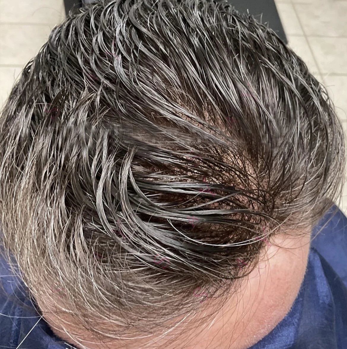 

Светлый мужской парик 80 ~ 100% плотности, ультратонкий, 0,02 мм, пепельно-русый, коричневый, серый # 540 1b65 # 1B80 Vloop Супер натуральные волосы человеческих волос