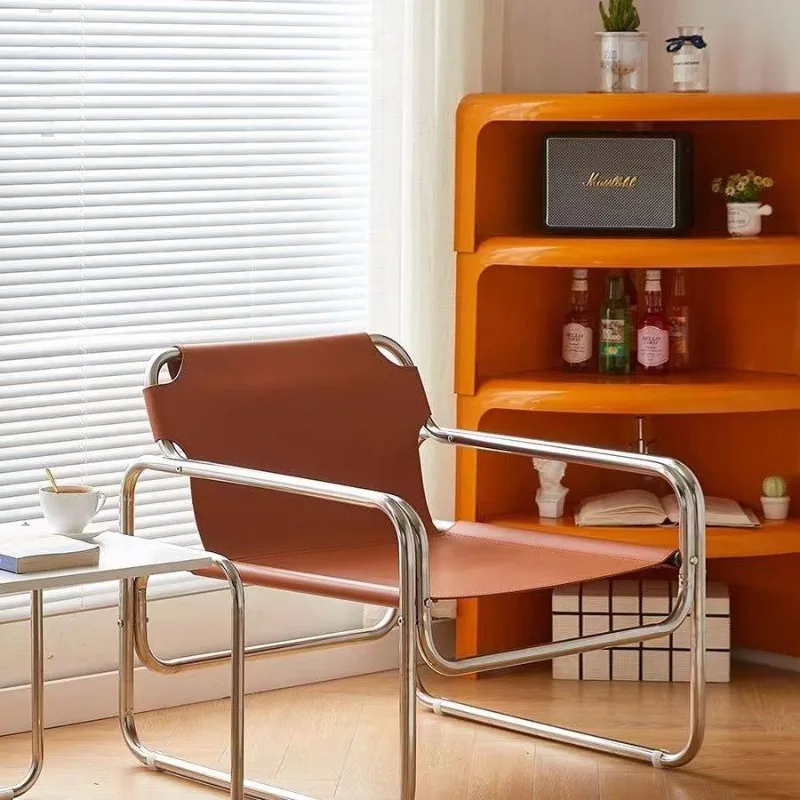 Muebles de Salón, Sillón de Cuero, Silla de Balcón, Sillas de Ocio para Comedor, Cadeira, Muebles Multifuncionales, اثاث كنب